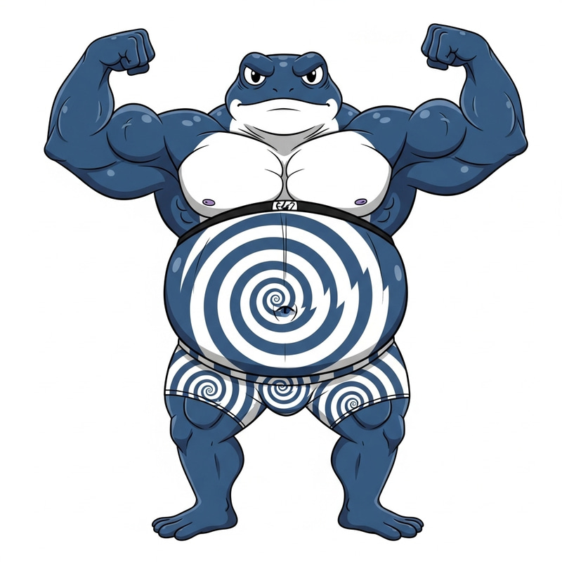 Poliwrath in Swim Trunks: The Hypnotic Champion Poliwrath in Swim Trunks: The Hypnotic Champion