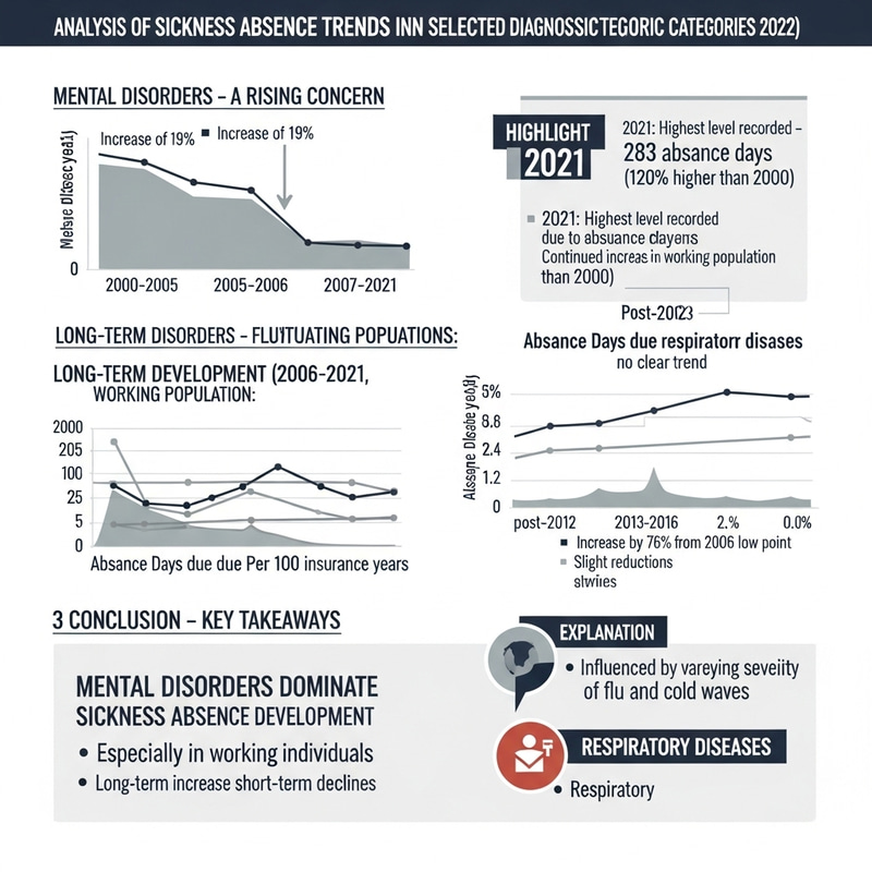 Analysis of Absence Trends in Diagnose Chapters | TK Health Report 2022