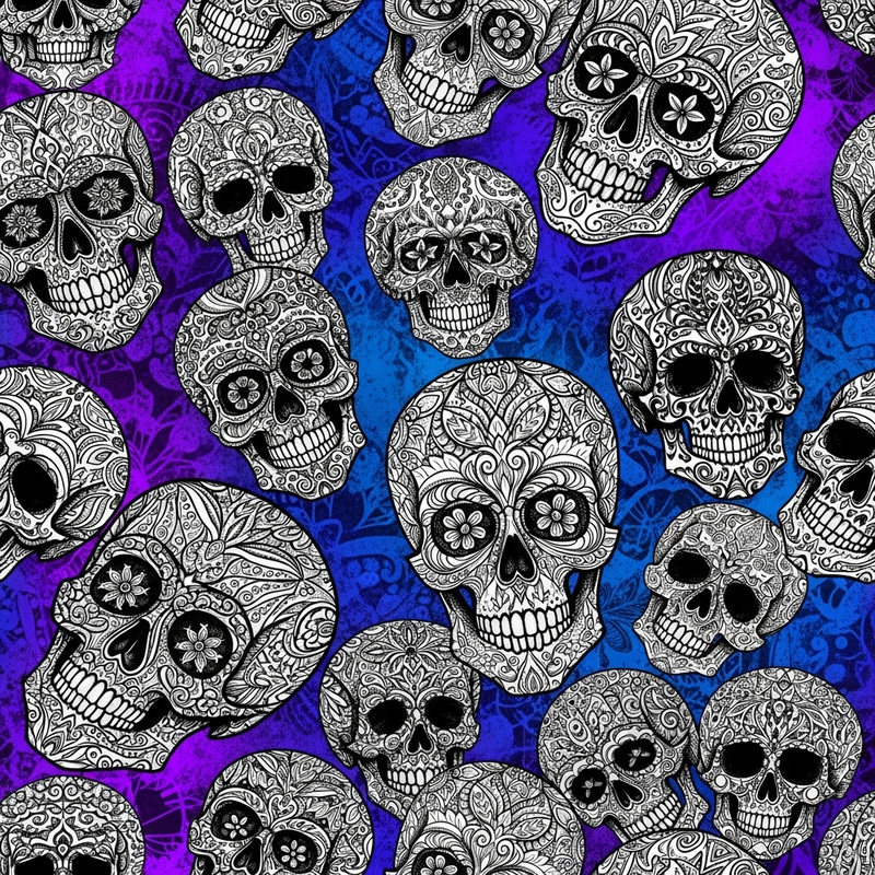 Best Skull Wallpaper Designs | Intricate Skull Patterns