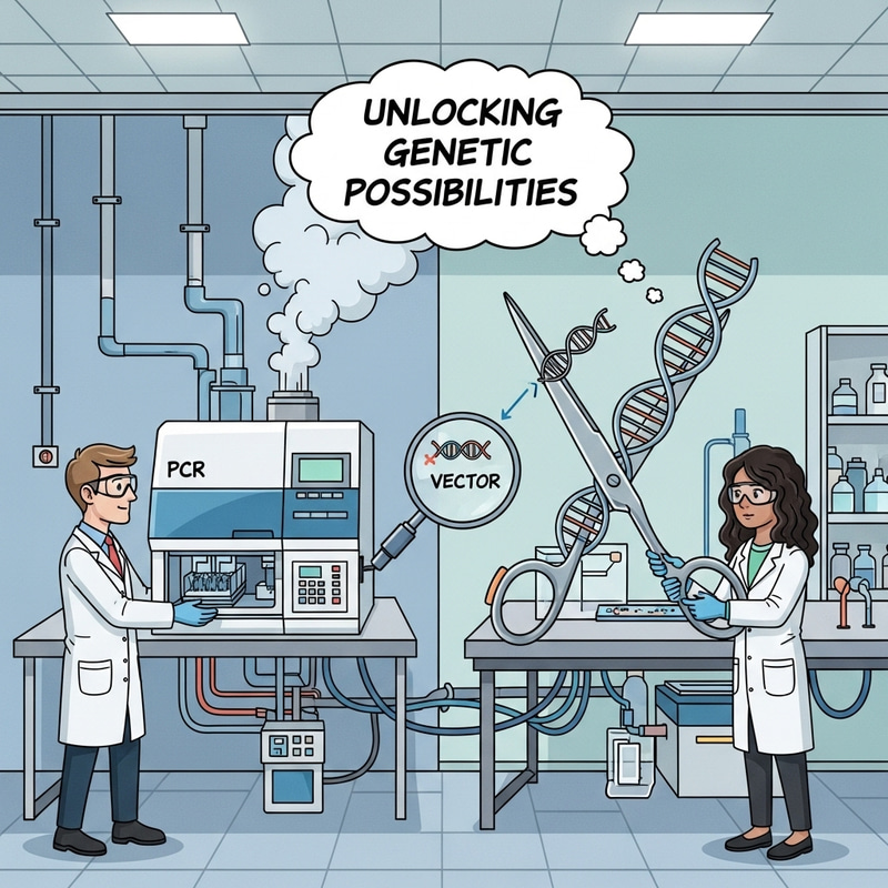Unlocking Genetic Possibilities: PCR, CRISPR, and Vector in Lab Unlocking Genetic Possibilities: PCR, CRISPR, and Vector in Lab
