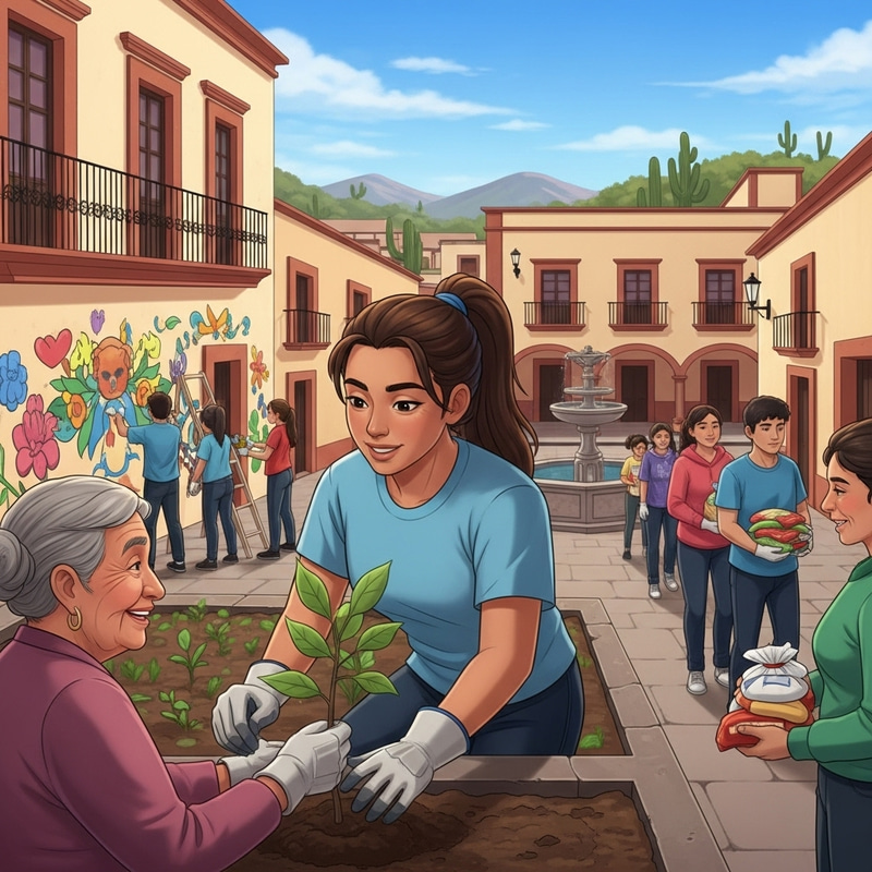 Teenage Leader Transforming Mexico's Future | Community Service Themes
