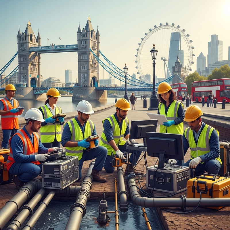 Leak Detection Experts in London | City Pipe Inspection Team