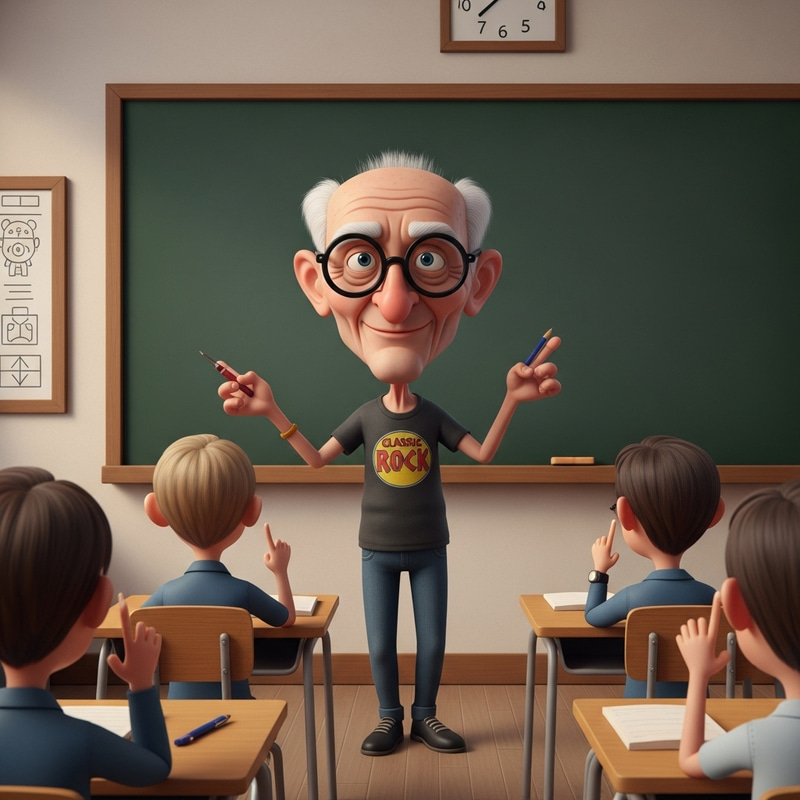 Experienced Teacher in Musical Animation Style | Disney Pixar Theme