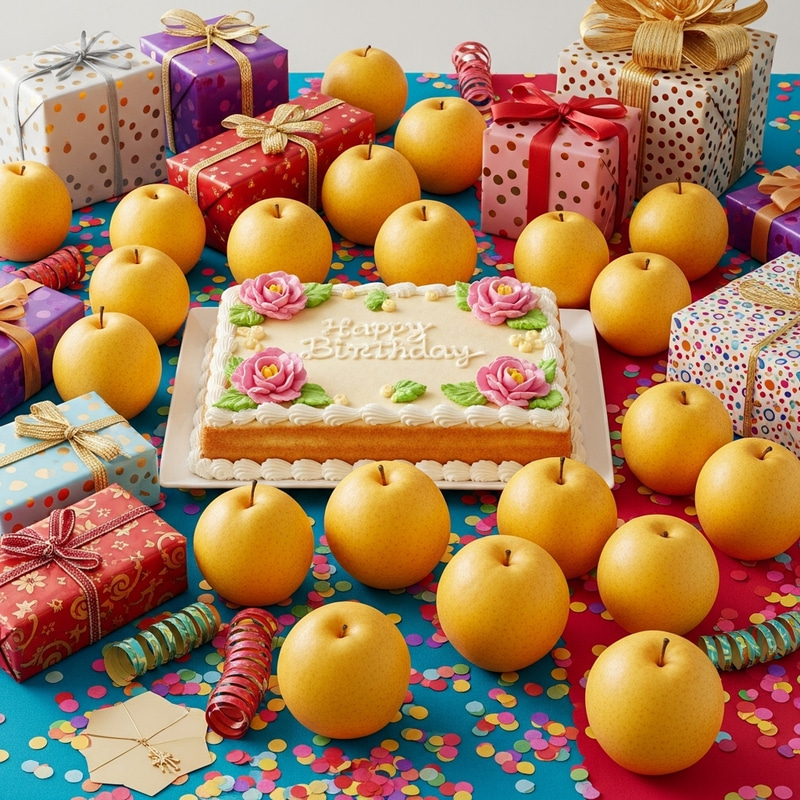 Many More Happy Returns of the Nashi Pear Celebration