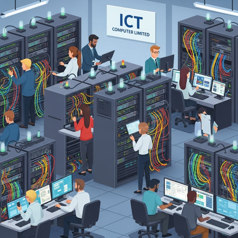 Inside the Advanced Technology Hub of ICT COMPUTER LIMITED