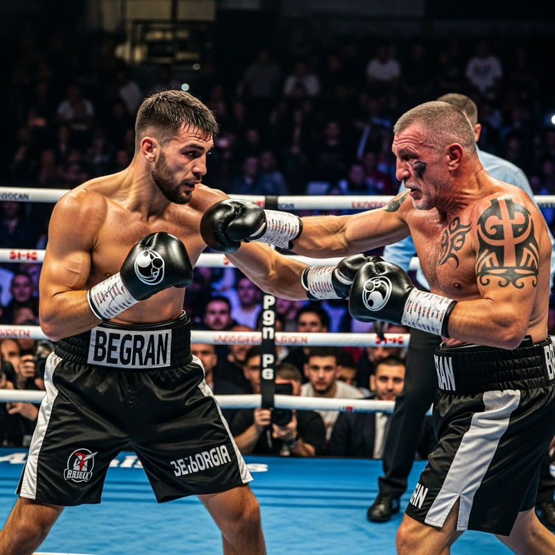 Ilia Topuria vs Mike Tyson: Epic Boxing Showdown Ilia Topuria vs Mike Tyson: Epic Boxing Showdown