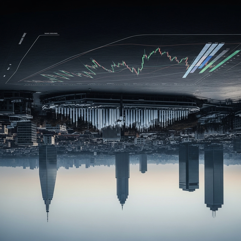 Authentic Upside-Down Dark Hedge Fund Image Authentic Upside-Down Dark Hedge Fund Image