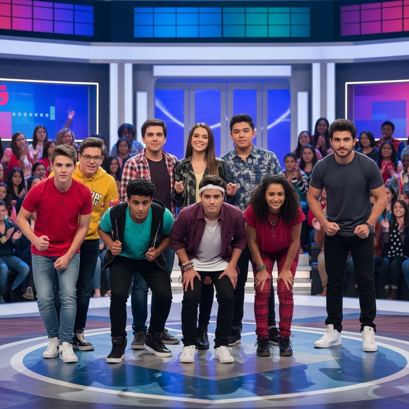 Vibrant Young Variety Show Competition - Exciting Talent Showcase