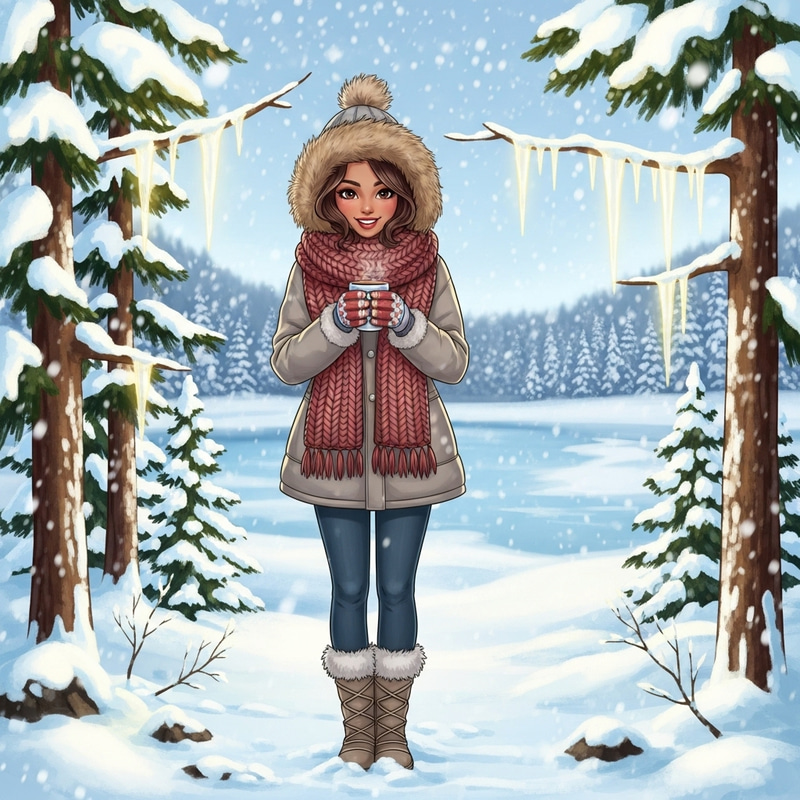 Selena Gomez Stunning Winter Wonderland Look Selena Gomez Stunning Winter Wonderland Look