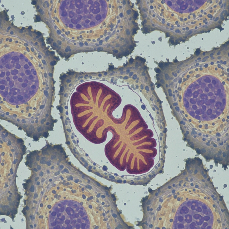 Dysfunctional Mitochondria: Abnormal Cellular Imagery
