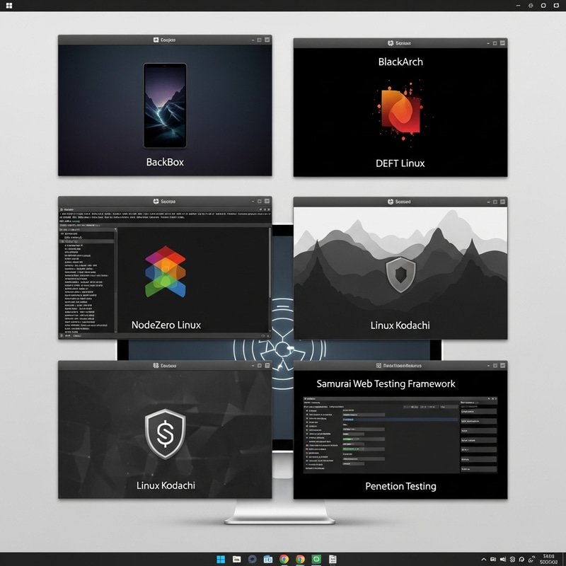 Linux Distributions: BackBox, BlackArch, DEFT, NodeZero, Kodachi, Samurai Web Testing Linux Distributions: BackBox, BlackArch, DEFT, NodeZero, Kodachi, Samurai Web Testing