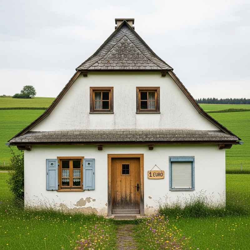 Cost-Effective Traditional European House | 1 Euro Haus