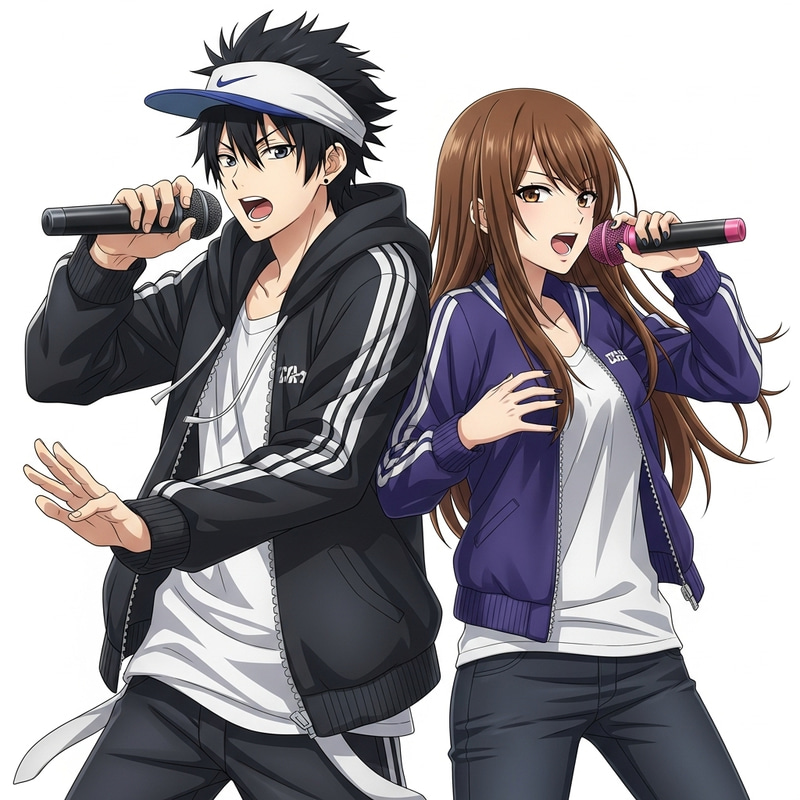 Kirito and Asuna Singing Rap Performance Kirito and Asuna Singing Rap Performance