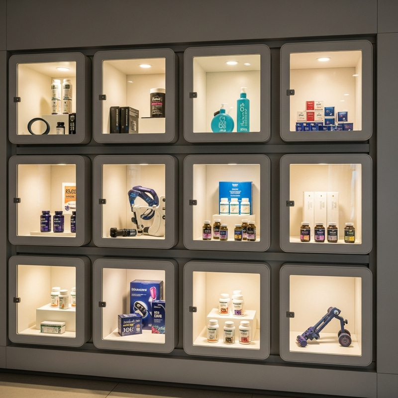 Advanced Digital Showcase for Health Products Advanced Digital Showcase for Health Products