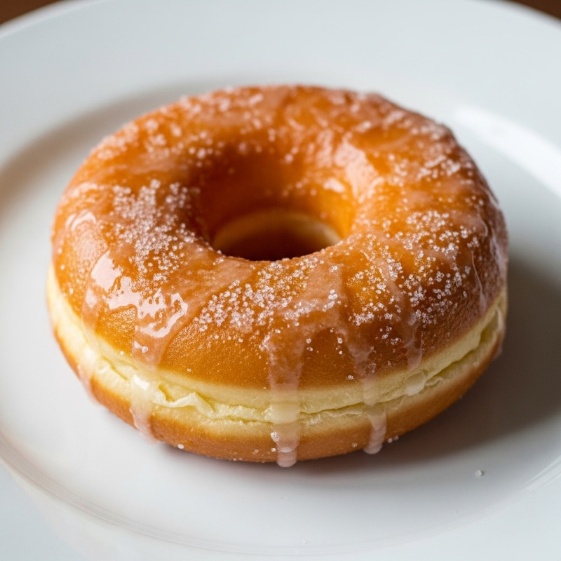 Delicious Classic Glazed Donut - Sweet Indulgence