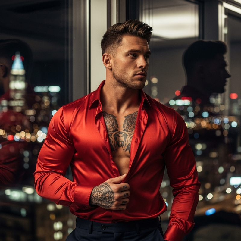 Sophisticated Irish Man with Intricate Life Story Tattoos Sophisticated Irish Man with Intricate Life Story Tattoos