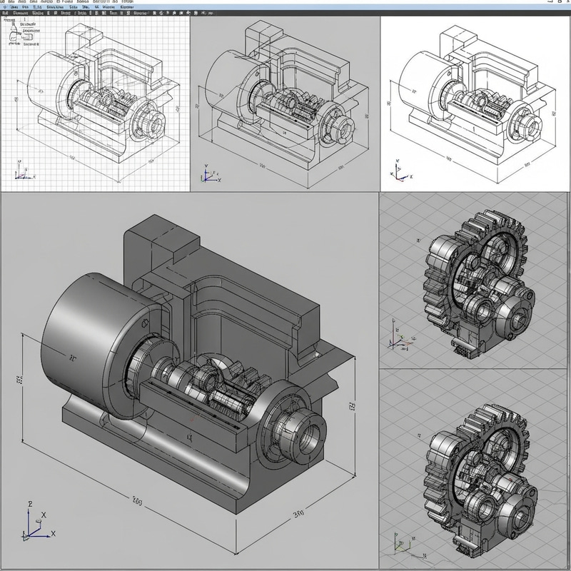 Autocad 3D Design: Precision Mechanical Part Autocad 3D Design: Precision Mechanical Part