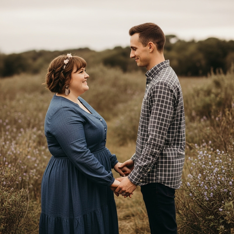 Short-haired Cheeky Woman with Slim Short-haired Man Short-haired Cheeky Woman with Slim Short-haired Man