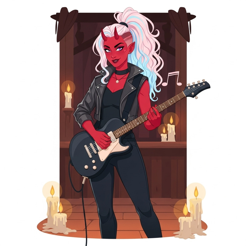 Enchanting South Asian Fantasy Character on Stage Enchanting South Asian Fantasy Character on Stage