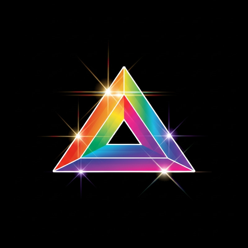 Radiant Prism Logo Design | Colorful & Creative Branding
