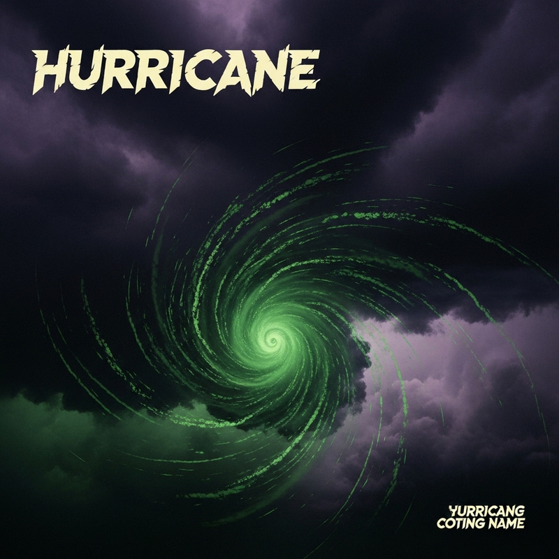 Fierce Hurricane Album Cover Design