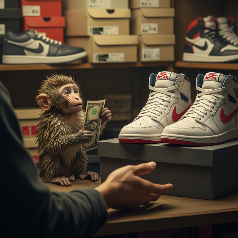 Dirty Monkey Buys Nike Air Jordan Sneakers - Amazing Deals! Dirty Monkey Buys Nike Air Jordan Sneakers - Amazing Deals!