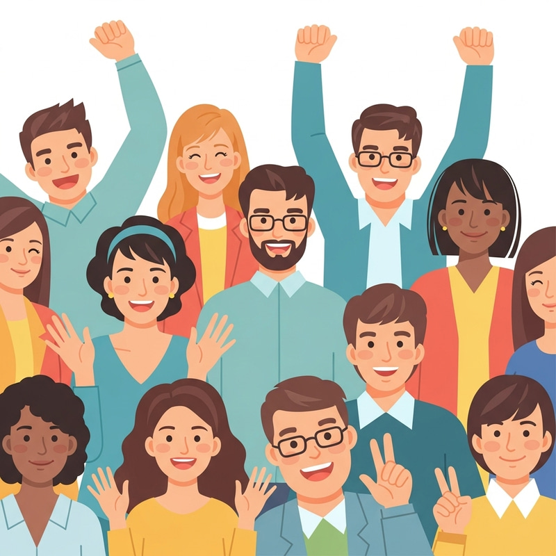 Joyful Expressions: Happiness in Pastel Colors Joyful Expressions: Happiness in Pastel Colors