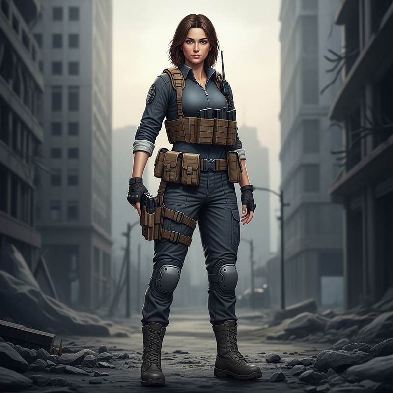 Female Special Operations Agent | Urban Apocalypse Warrior Female Special Operations Agent | Urban Apocalypse Warrior