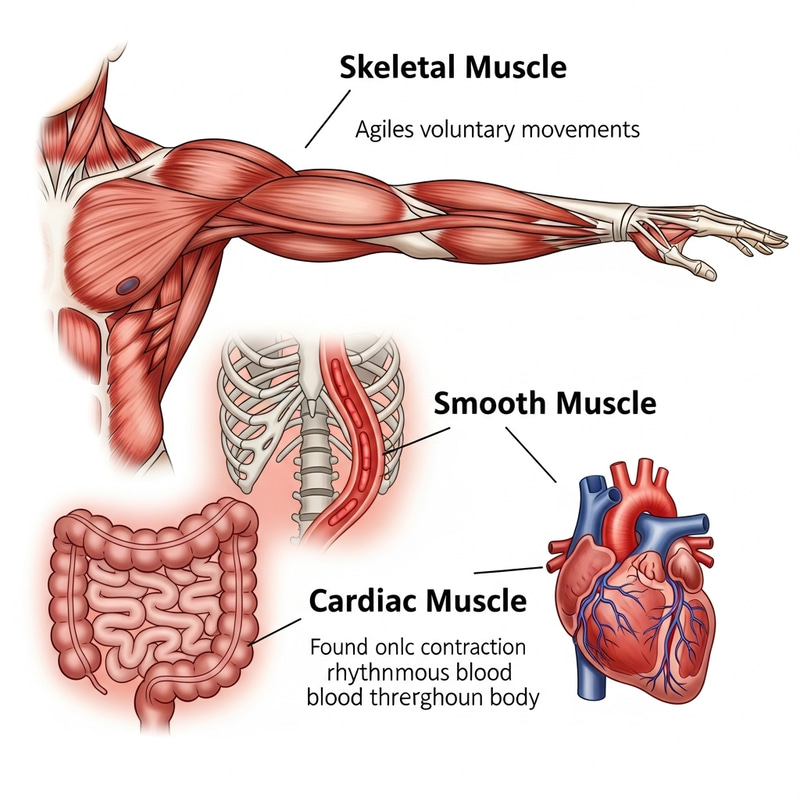 Human Muscles: Skeletal, Smooth, Cardiac