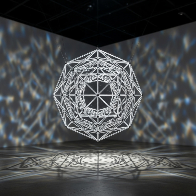 Mesmerizing Glass Tribonacci Installation | Minimalist Art Mesmerizing Glass Tribonacci Installation | Minimalist Art