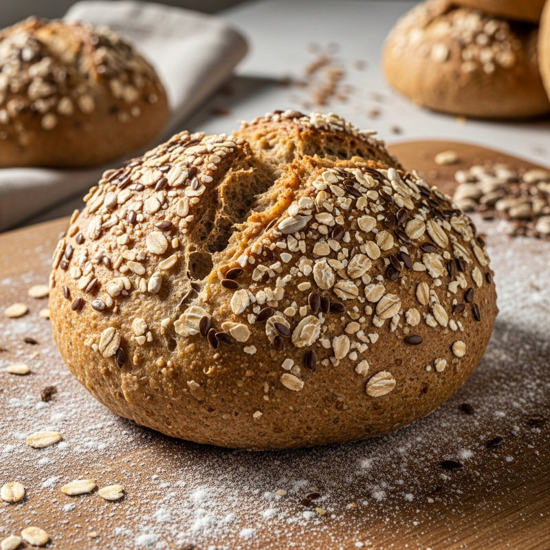 Whole Grain Bread Bun Recipe