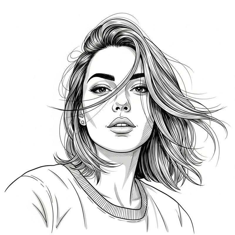 Sally ElShemy: Captivating Woman Portrait