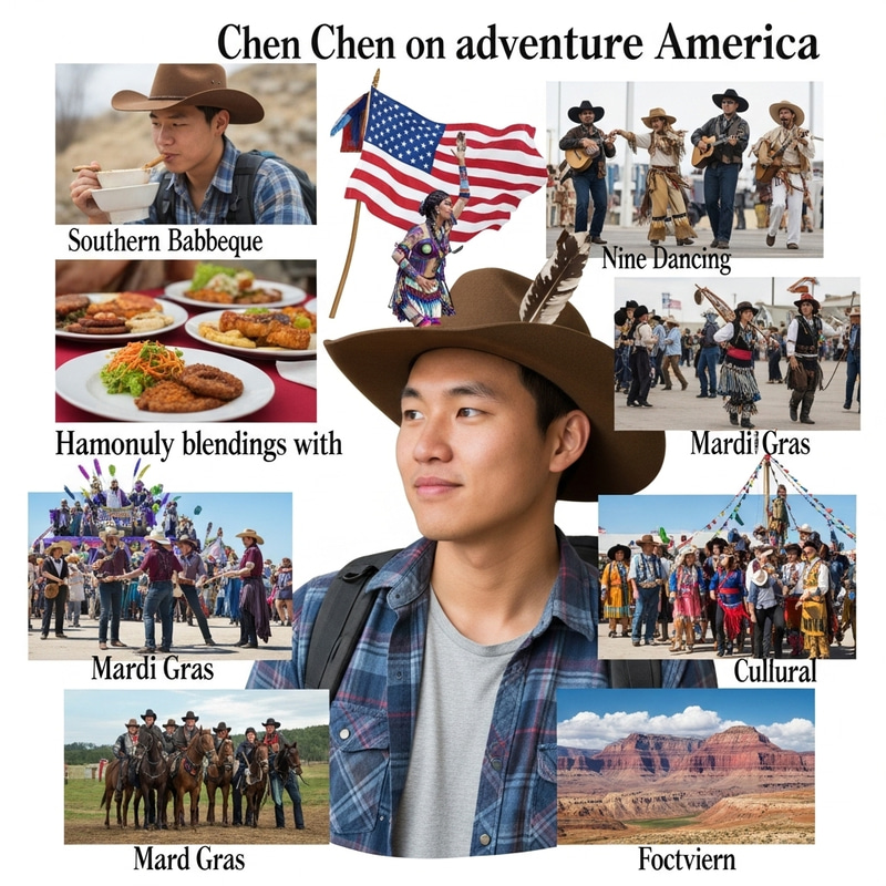 Chen's Journey: Embracing Cultural Fusion in America Chen's Journey: Embracing Cultural Fusion in America
