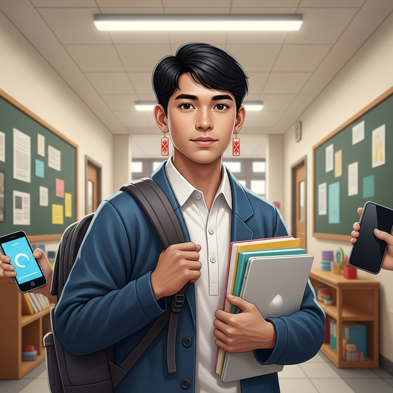 Modern Filipino School Boy Inspired by Dr. Jose Rizal Modern Filipino School Boy Inspired by Dr. Jose Rizal