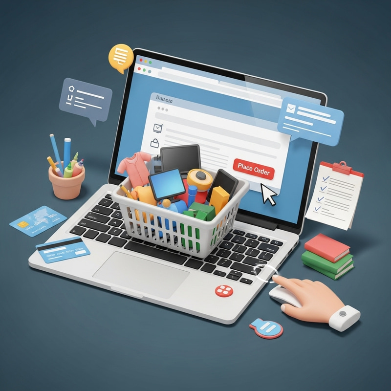 Place Order Online for Clothes, Electronics, Books & More