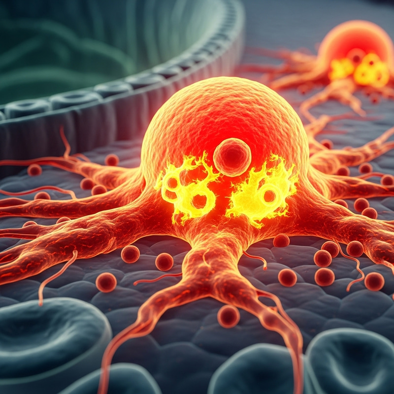 Digital Art in Pathology: Intricate Cell Illustrations Digital Art in Pathology: Intricate Cell Illustrations