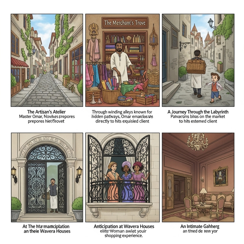 Vintage Home Shopping Experience: An Illustrative Journey to Bygone Elegance Vintage Home Shopping Experience: An Illustrative Journey to Bygone Elegance
