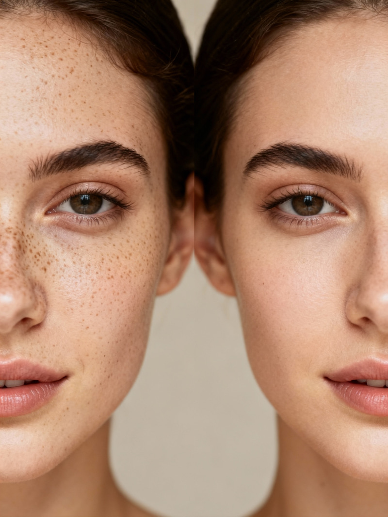 What Would You Look Like Without Freckles? What Would You Look Like Without Freckles?