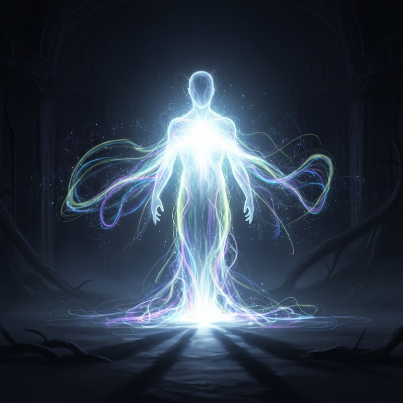 Otherworldly and Translucent Ghost Design | Supernatural Aura Otherworldly and Translucent Ghost Design | Supernatural Aura
