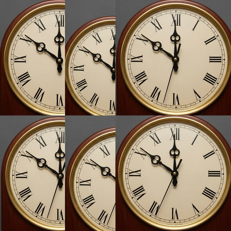 Experience One Hour: A Traditional Clock's Movement Experience One Hour: A Traditional Clock's Movement