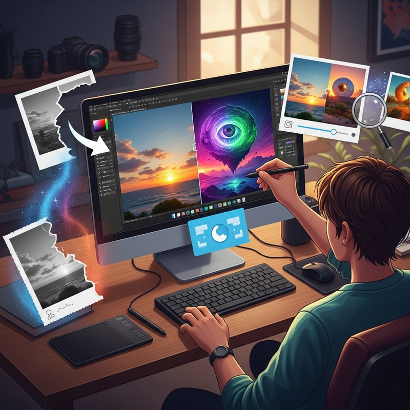 Digital Photo Manipulation: Applications and Benefits Digital Photo Manipulation: Applications and Benefits