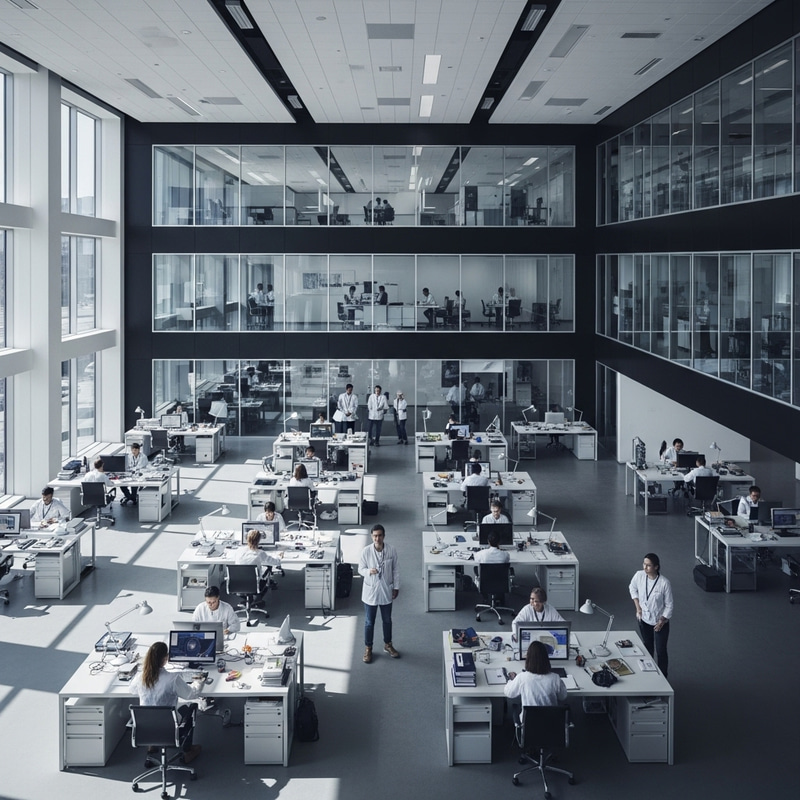 Futuristic Aerospace Company Office | Modern Architecture Showcase Futuristic Aerospace Company Office | Modern Architecture Showcase