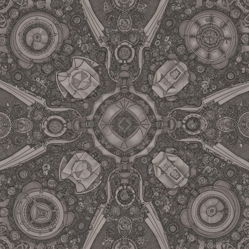 Abstract Geometric Shapes: Futuristic Art Abstract Geometric Shapes: Futuristic Art