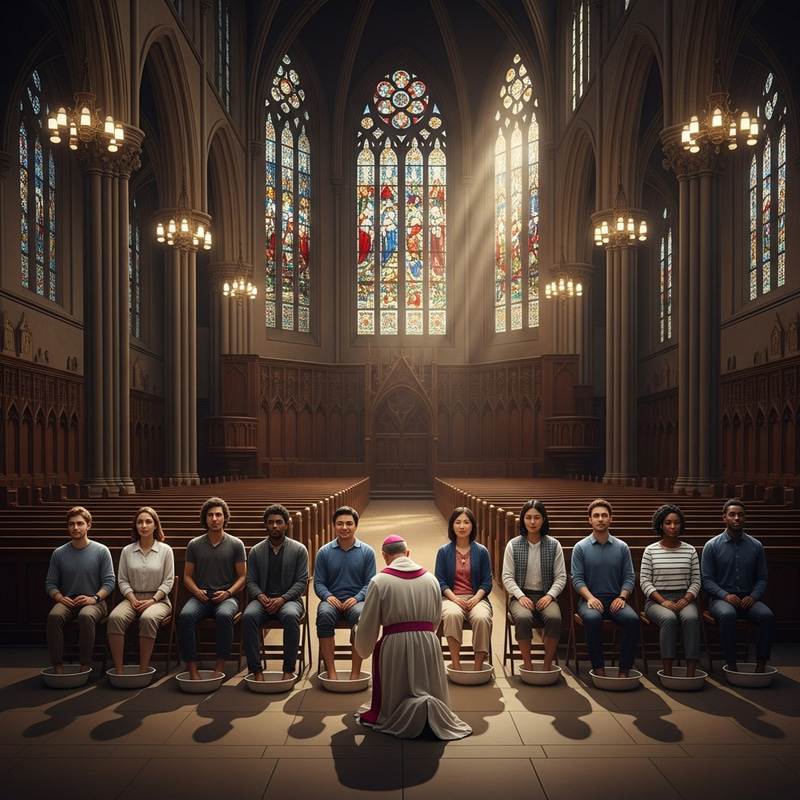 Maundy Thursday Tradition: Service and Humility Portrayed Maundy Thursday Tradition: Service and Humility Portrayed