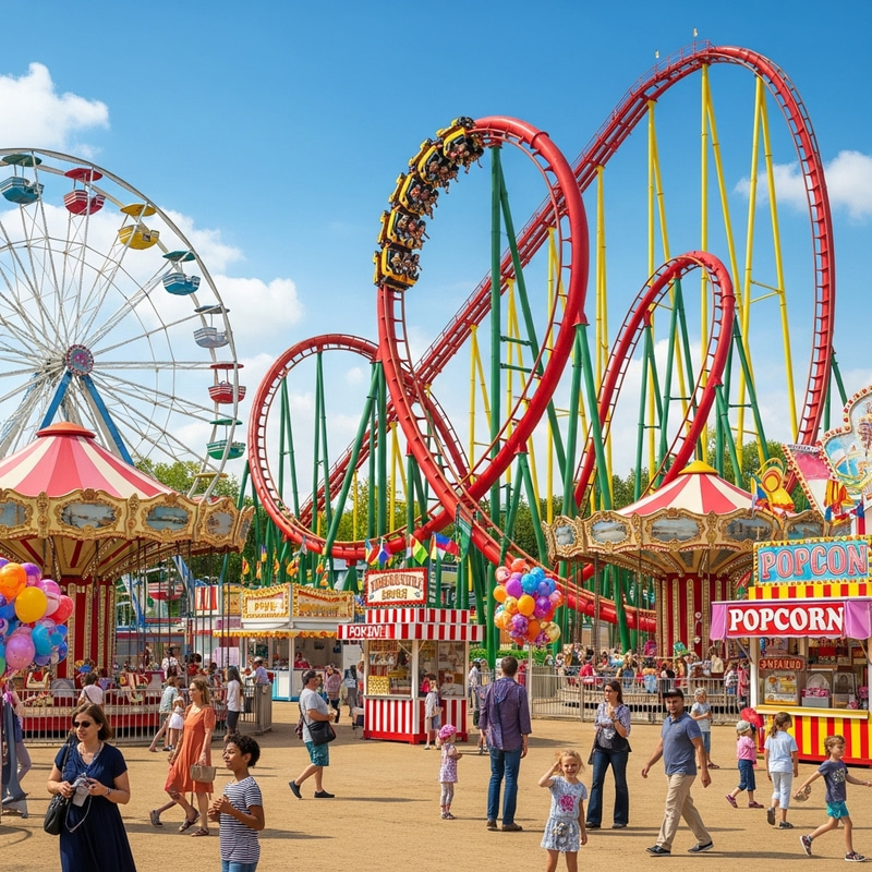 Thrilling Roller Coaster Adventures at Amusement Parks Thrilling Roller Coaster Adventures at Amusement Parks