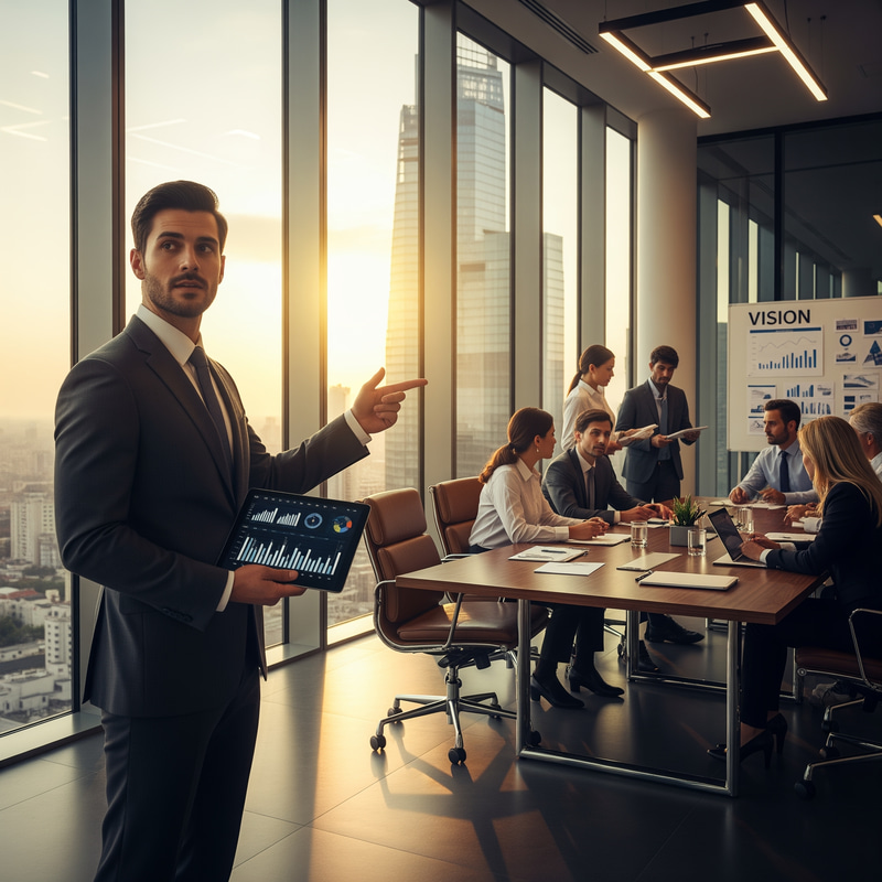 Dynamic Leadership in a Modern Skyscraper Dynamic Leadership in a Modern Skyscraper