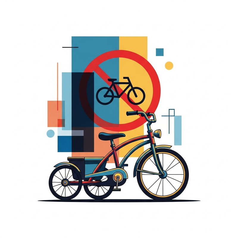 Tricycle Ban Abstract Geometric Design Tricycle Ban Abstract Geometric Design
