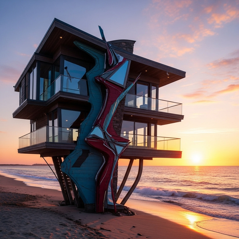 Surreal Beach House Design | Abstract Architecture Surreal Beach House Design | Abstract Architecture