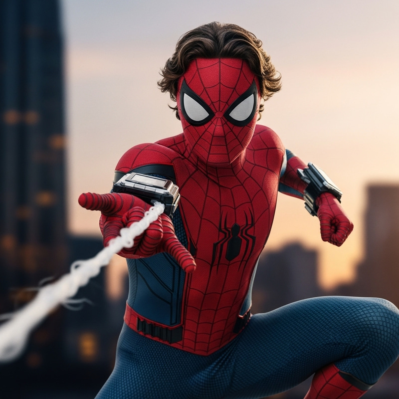 Tobey Maguire's Spiderman: Web-Slinging Action