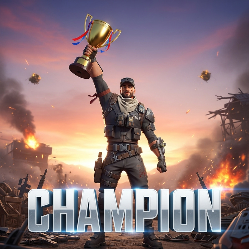 Battle Royale Champion Avatar Design Battle Royale Champion Avatar Design